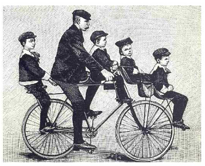 Семейный велосипед