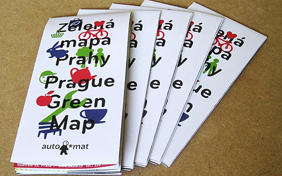 Зеленая карта Праги